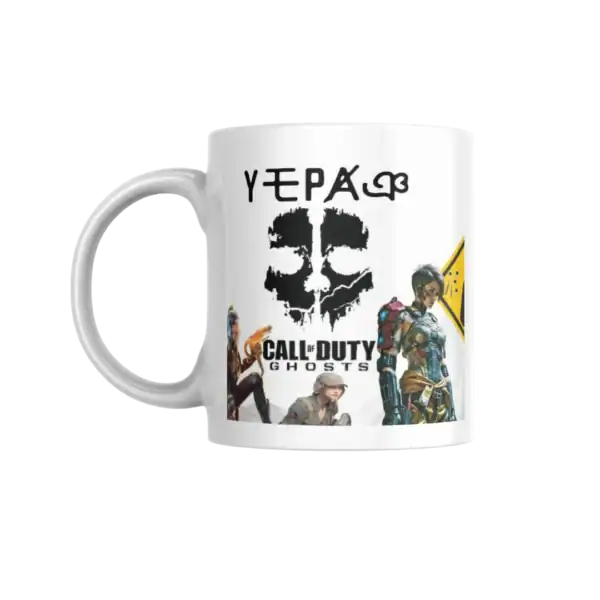 Arte Sublime SpA - Taza con diseño de videojuegos y arte digital Diseña y Compra tu Taza Ahora - Tazas personalizadas de call of duty - CODSITO es tu taza gamer personalizada - Tazas personalizadas de CODSITO