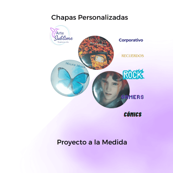 Crea Chapas Personalizadas a Tu Estilo