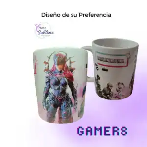Taza cerámica 11 Oz para Gamers - Tazas personalizadas de CODSITO