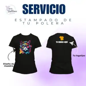 Servicio de estampado de poleras en Santiago de Chile