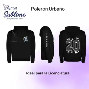 Polerón para la Licenciatura, Polerones Generacionales - Polerones Generacionales personalizados - Polerones Generacionales Personalizados en Chile | Diseño Exclusivo 4to Medio - Polerones Generacionales personalizados