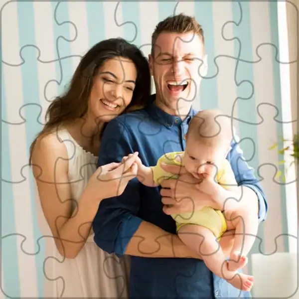 Puzzle Sublimable de 30 Piezas - Puzzle de 30 piezas 24x19 cms familia