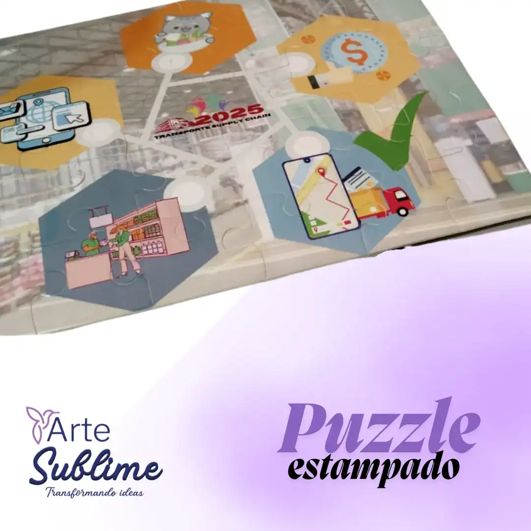 Puzzle estampado para proyectos