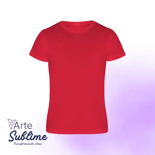 Polera Deportiva Camimera Rojo