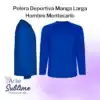 Polera Deportiva Manga Larga Hombre Montecarlo Portada - Polera Deportiva Manga Larga Montecarlo Hombre