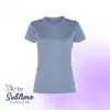 Polera Deportiva Slam Mujer Azul Zen - Oferta de Polera Deportiva Slam Femenina