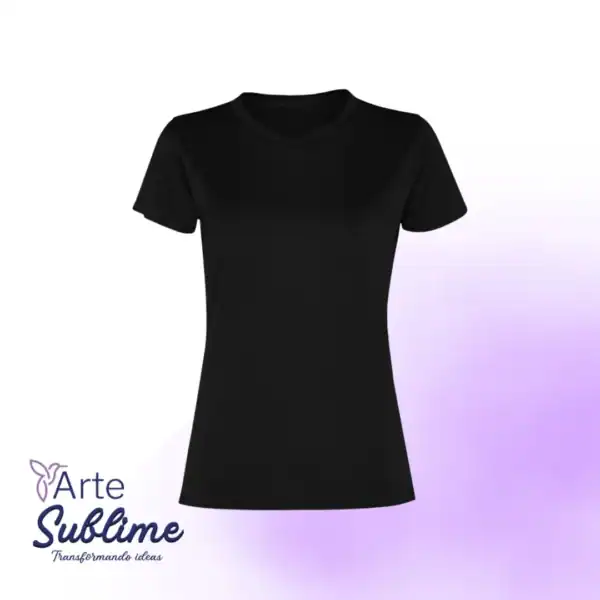 Polera Deportiva Slam Mujer Negro - Oferta de Polera Deportiva Slam Femenina