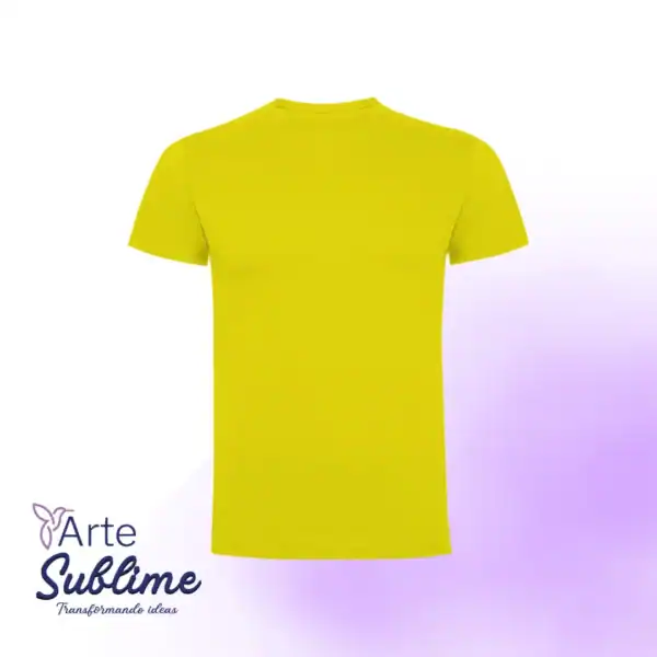 Polera Dogo Premium Hombre Amarillo