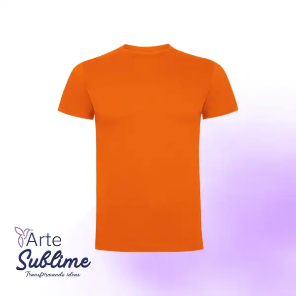 Polera Dogo Premium Hombre Naranja
