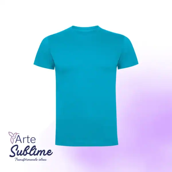 Polera Dogo Premium Hombre Turquesa