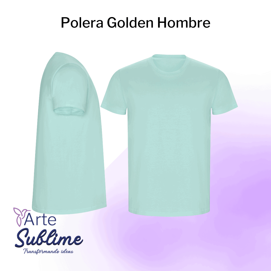 Polera Golden Hombre Portada - Polera Cuello redondo Golden Hombre