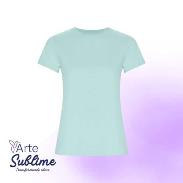Polera Golden Mujer Verde Menta - Oferta de Polera Cuello redondo Golden Mujer