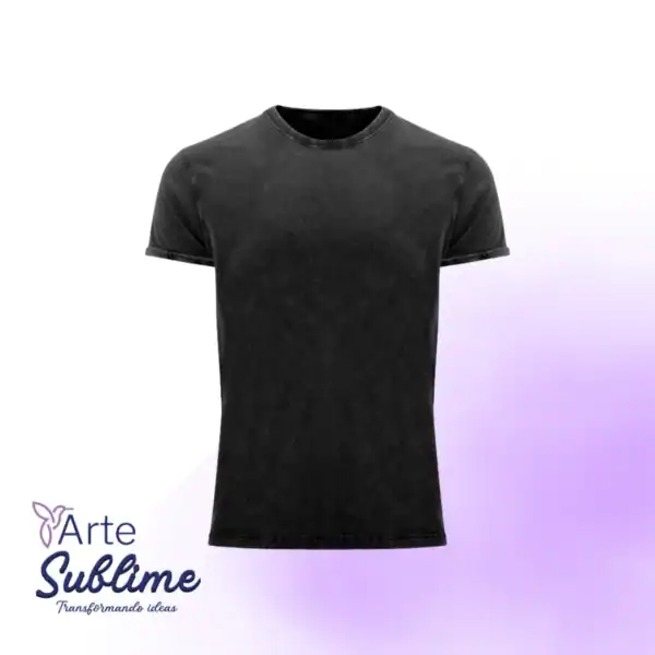 Polera Husky Hombre Negro