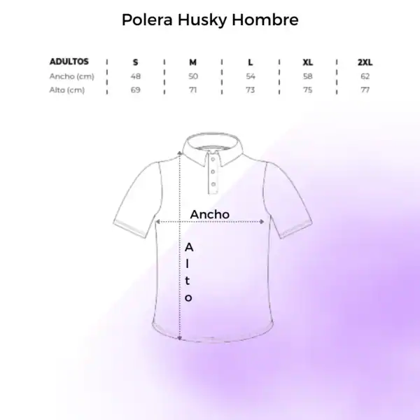 Polera Husky Hombre Tallas