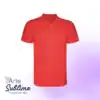 Polera Piqué Monzha Hombre Rojo