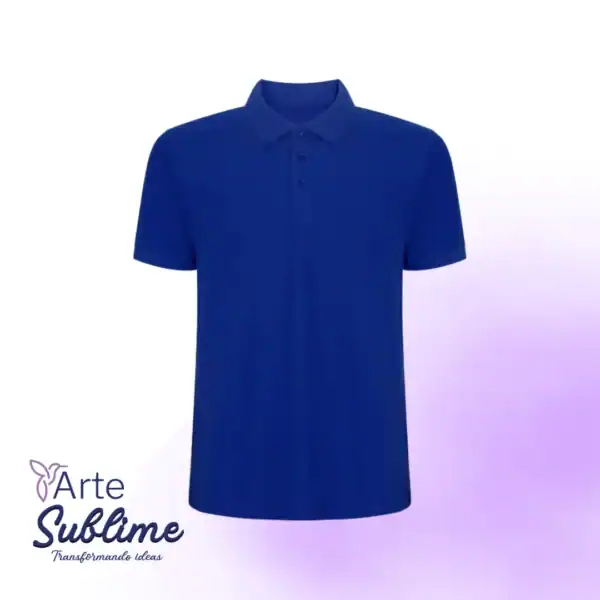 Polera Piqué Pegaso Premium Hombre Royal