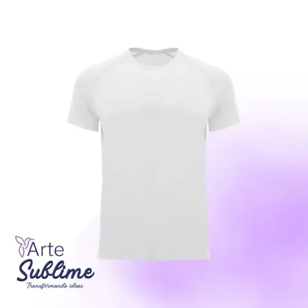 Polera deportiva Bahrain niño Blanco