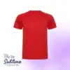 Polera deportiva Montecarlo hombre Rojo - Oferta de Polera Deportiva manga Corta Montecarlo Hombre