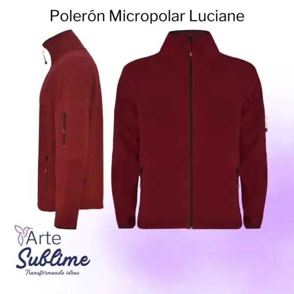Polerón Micropolar Luciane hombre portada