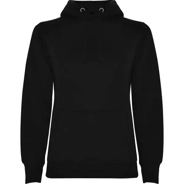 Polerón Urban Mujer Unicolor Negro frente