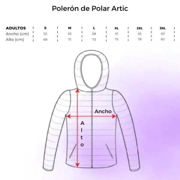 Polerón de Polar Artic Tallas