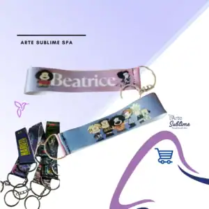 Llavero Estampado Personalizado de 3 cm