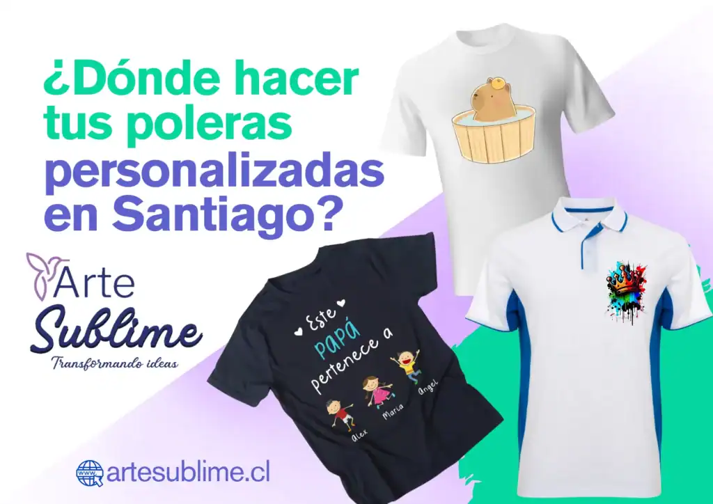 Dónde hacer poleras personalizadas en Santiago Centro