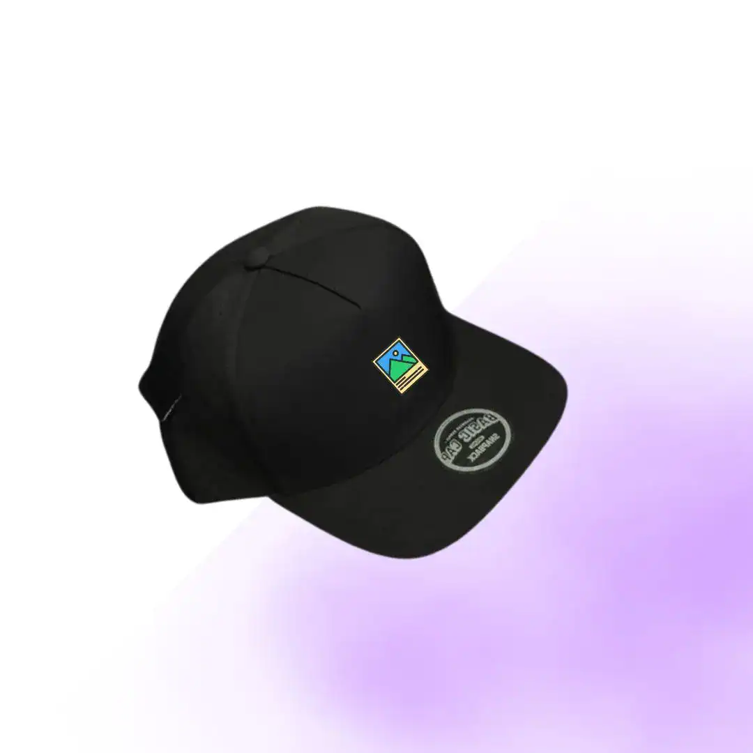 Jockey Poly 5P Láser Gorra Negra