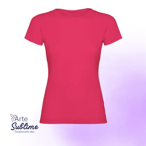 Polera Algodón entallada Rosetón