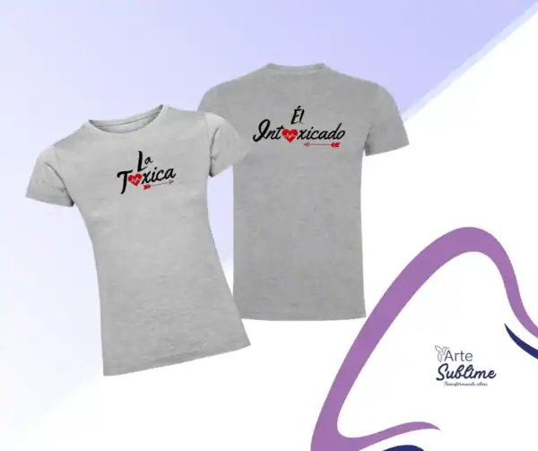 Títulos de la imagen: Polera del Combo dia San Valentin