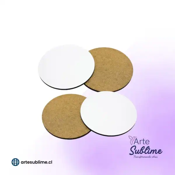 Piedras decorativas redondas para decoración interior y exterior Kit de 4 portavasos redondo