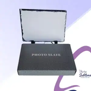 Marco de Piedra Rectangular Sublimable 14 x 19 cm.