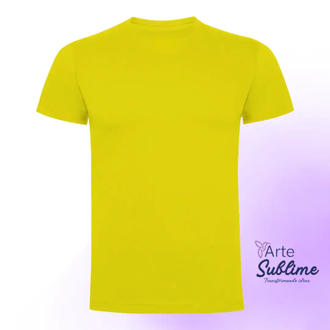 Polera de Algodón Dogo Premium Niño Amarillo