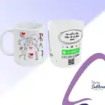 Taza personalizada con canción dedicada sin caja