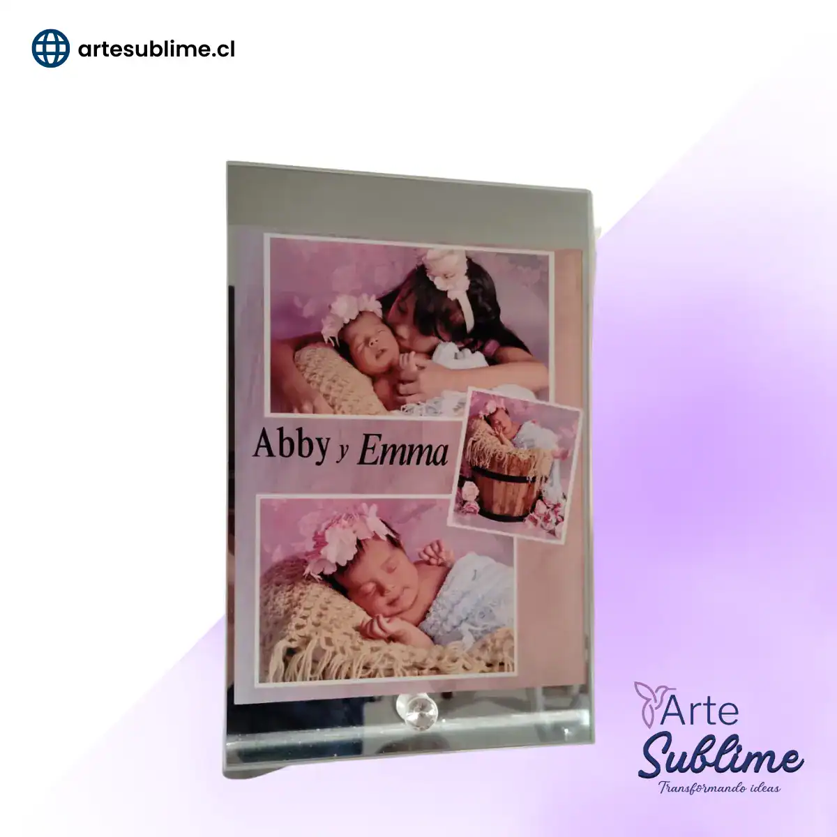 Marco Foto espejo vertical