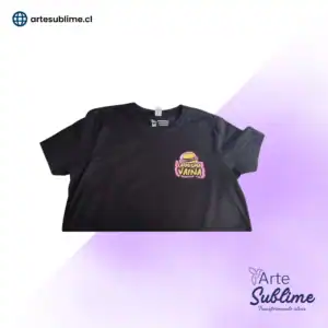 Polera con DTF
