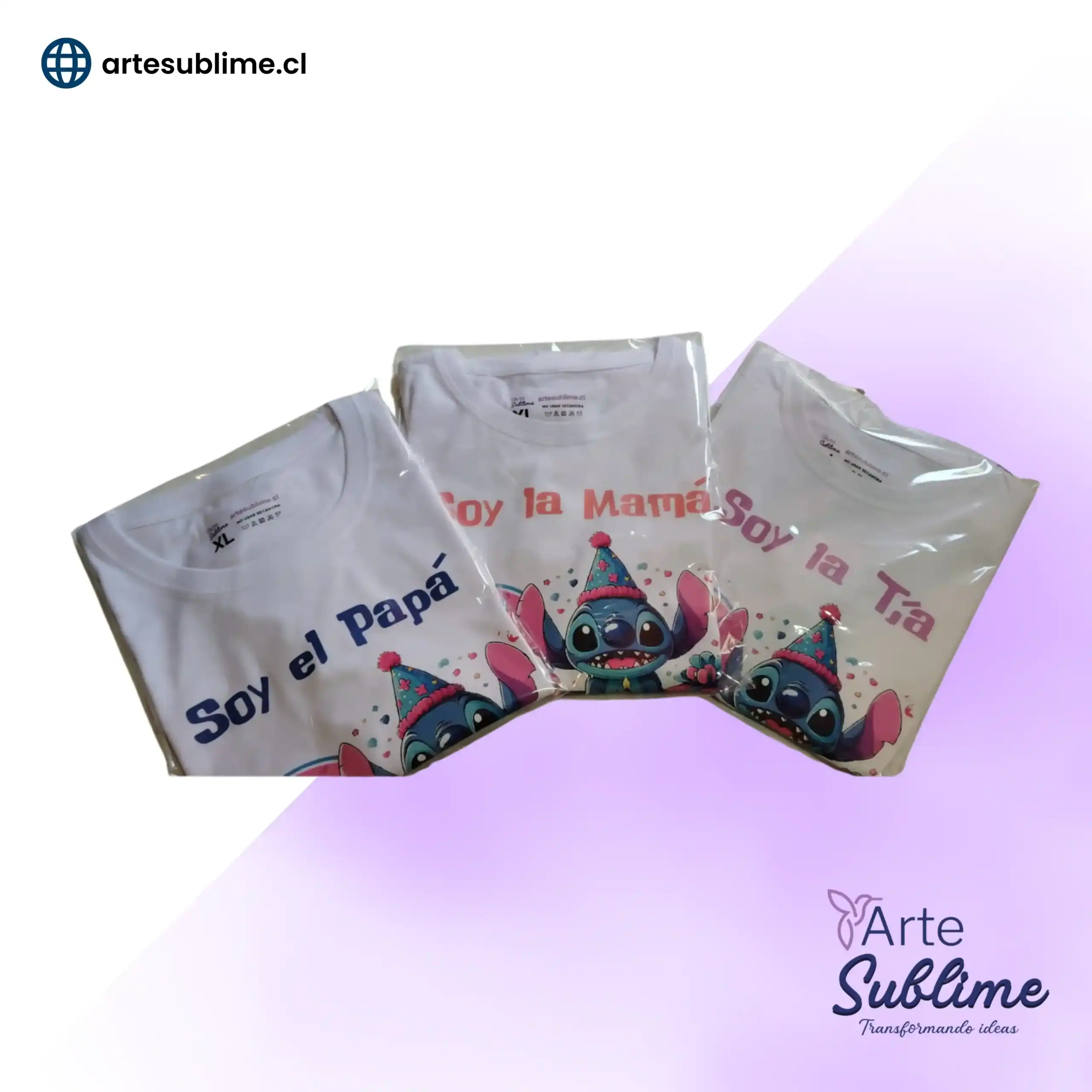 Poleras para cumpleaños
