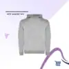 Hoodie gris para hombre, ropa casual y cómoda de Arte Sublime Spa.
