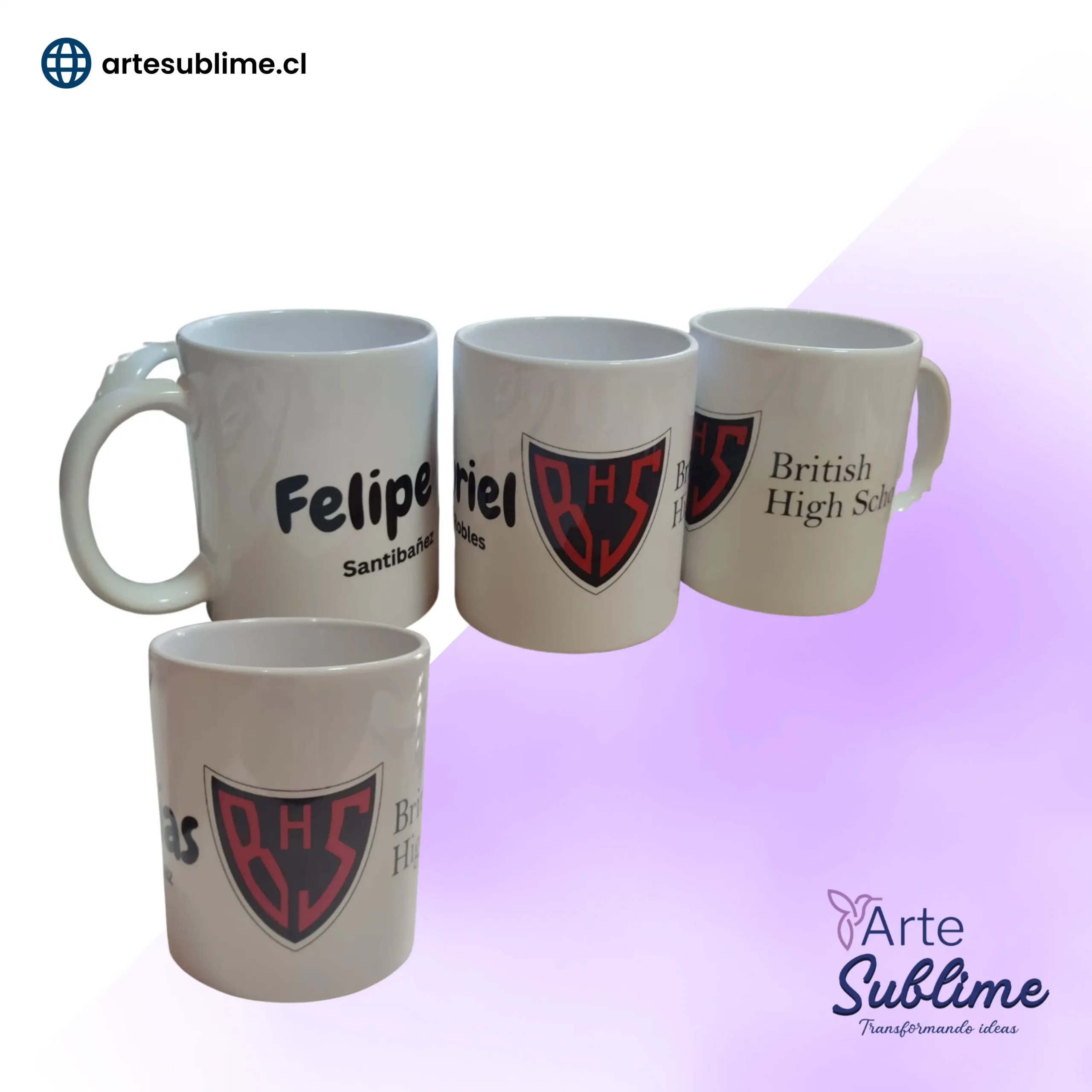 Taza sublimadas Premium