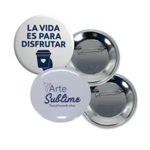 Chapas Circulares Personalizadas 58 mm en Chile