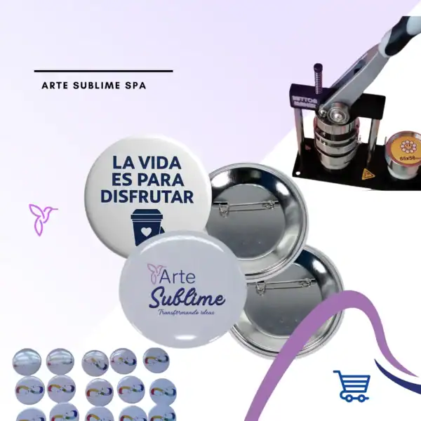 Chapas Personalizadas al por Mayor desde 50 Unidades Portada - Chapas Circulares