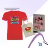 Combo Día de la Madre Polera Personalizada Rojo