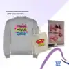 Combo Día de la Madre Polerón Personalizada Gris