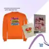 Combo Día de la Madre Polerón Personalizada Naranja