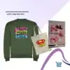 Combo Día de la Madre Polerón Personalizada Verde