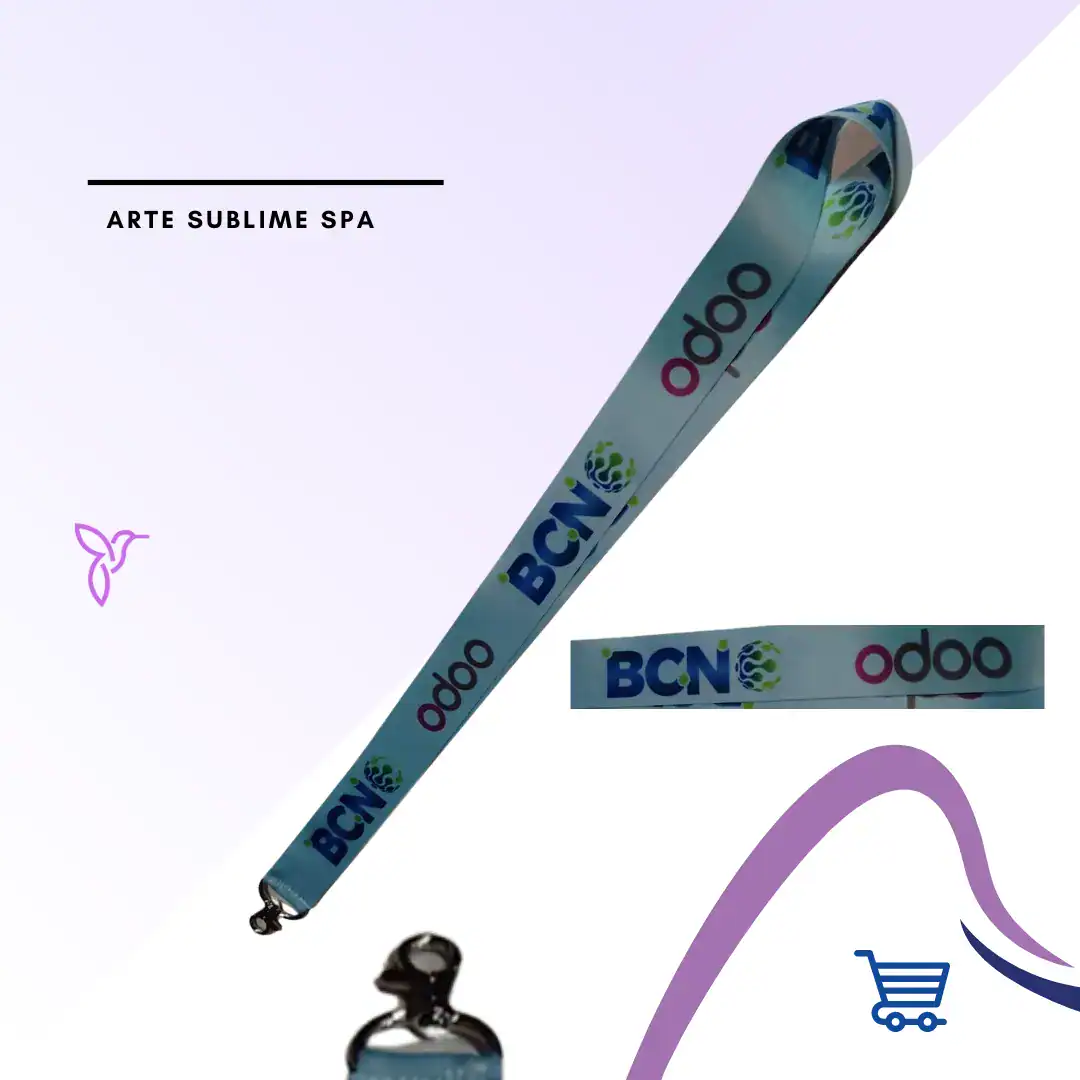 Lanyards 3 cm con mosquetón metálico