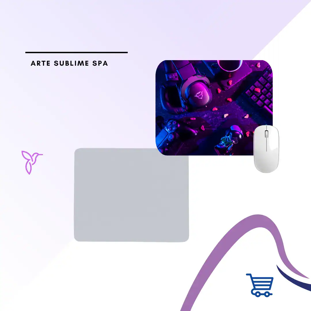 Mouse Pad Sublimado Rectangular 17×21