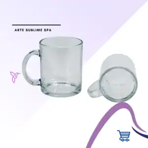 Tazón de Vidrio Clear Personalizado Portada