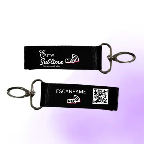 Llaveros Inteligentes NFC Cinta Mochila NFC Arte sublime
