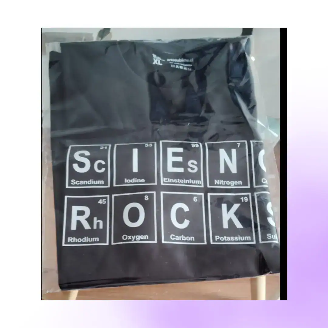 Polera Tabla química Ciencia